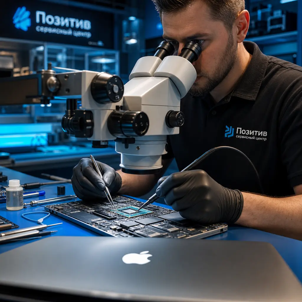 Замена видеокарты Apple MacBook в Аксае