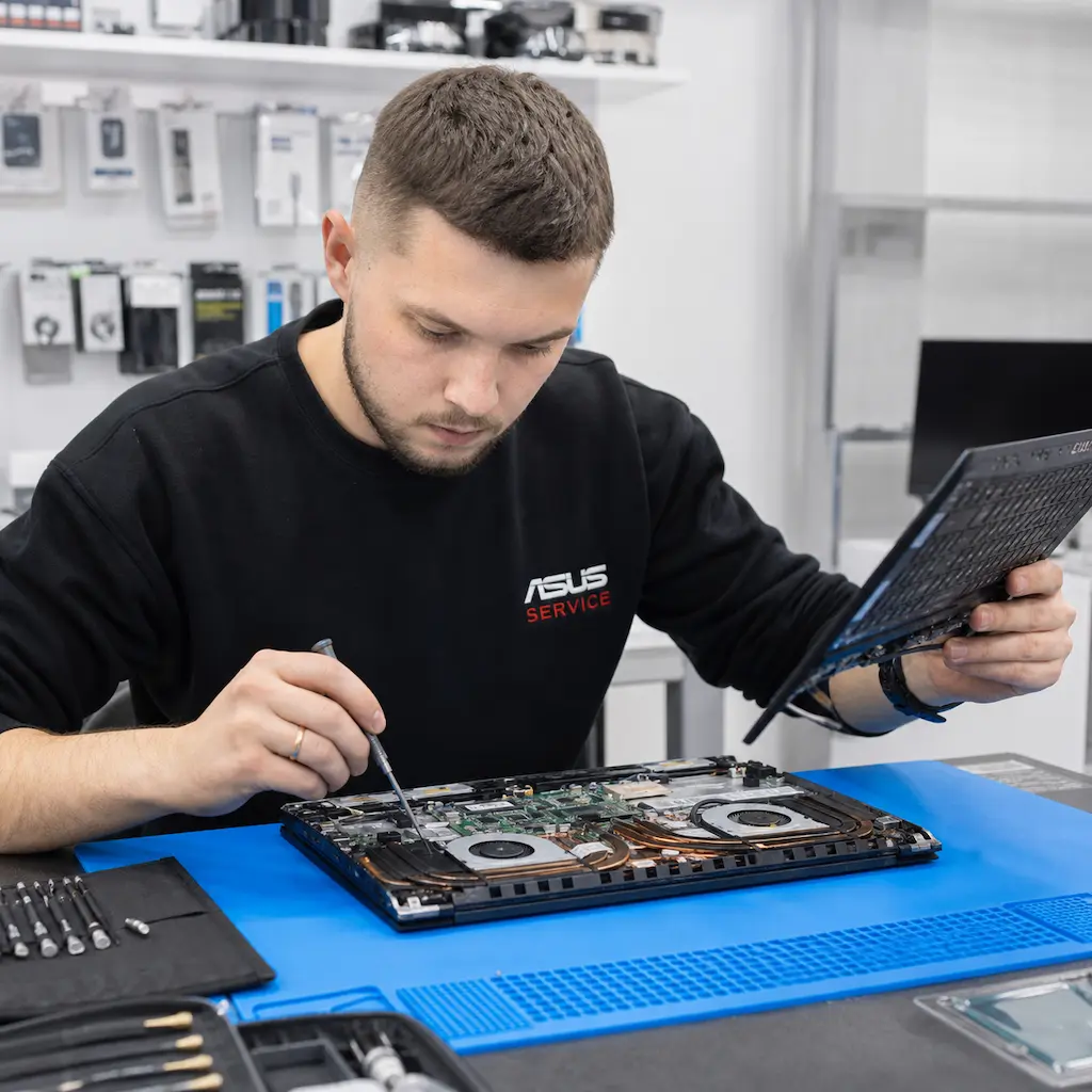 заменить клавиатуру на ноутбуке Asus в Аксае