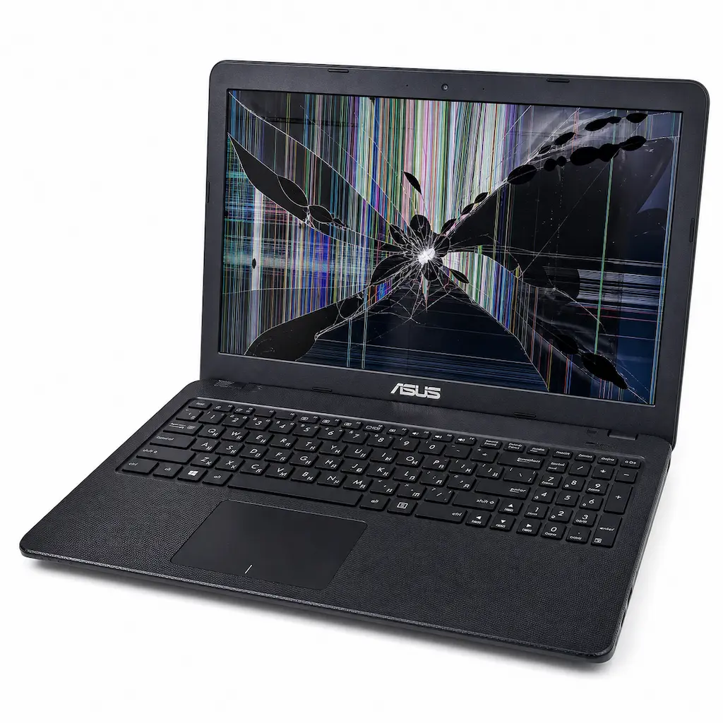 поменять матрицу ноутбука Asus в Аксае