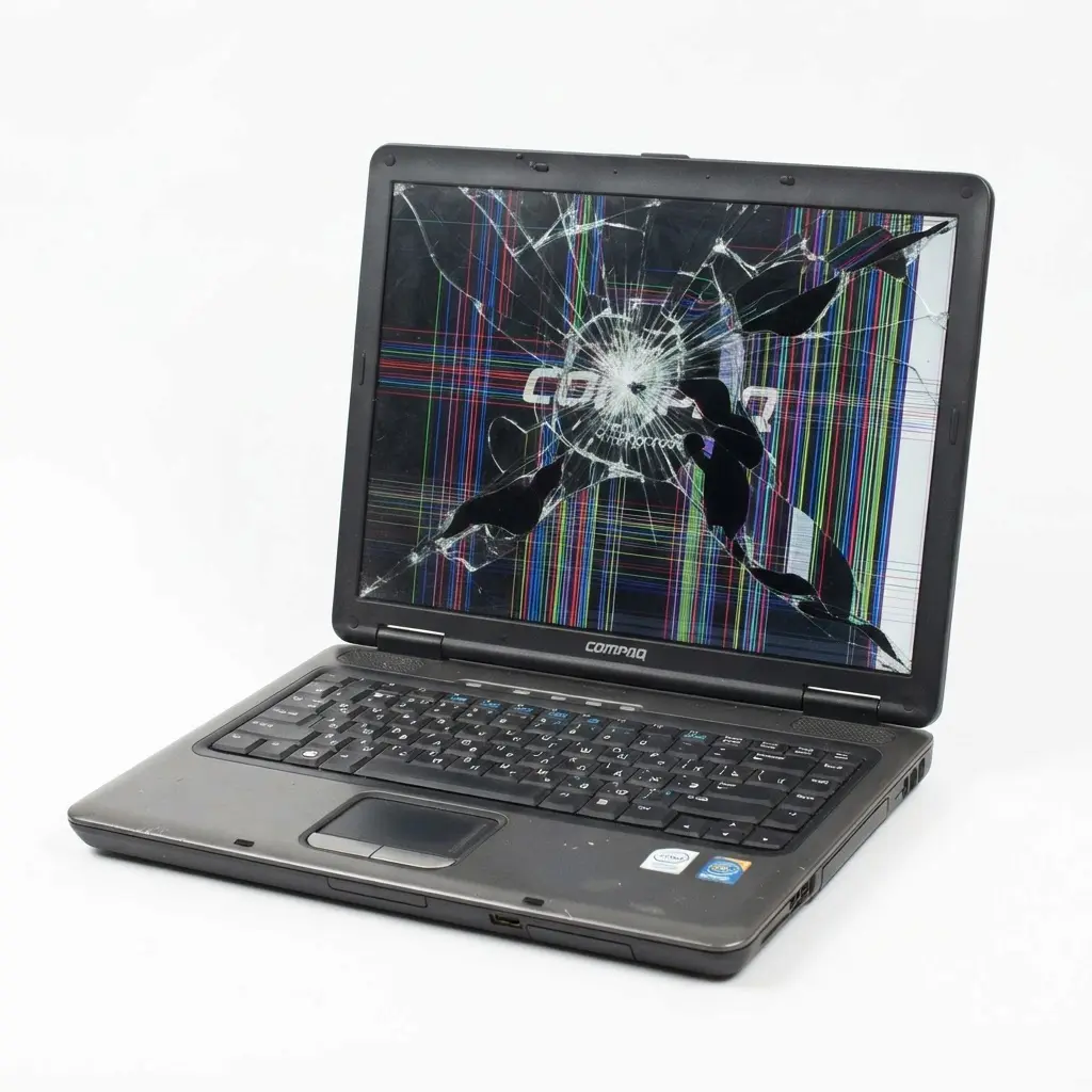 поменять матрицу ноутбука Compaq в Аксае