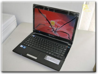 Замена матрицы Packard Bell в Аксае