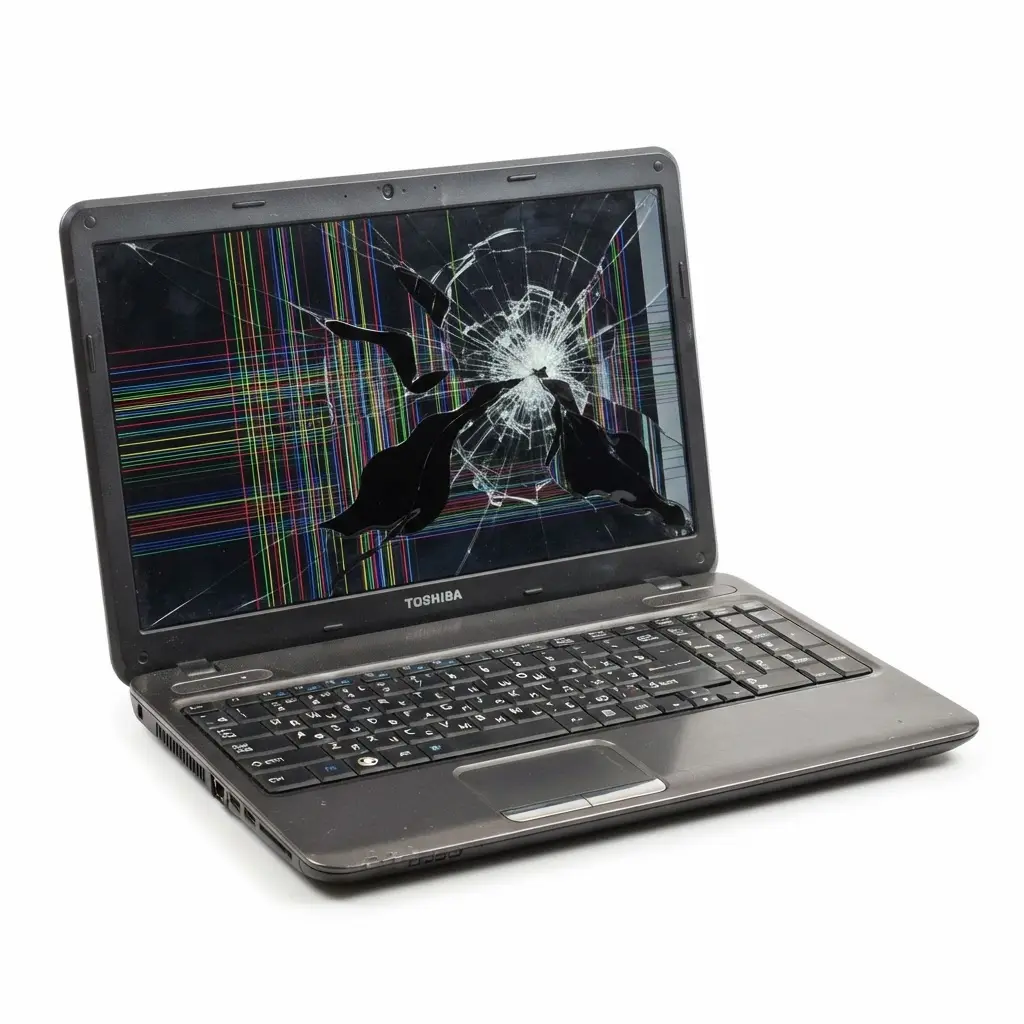 поменять матрицу ноутбука Toshiba в Аксае