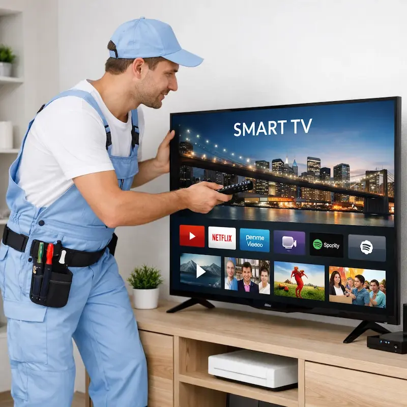 Как вызвать мастера для настройки Smart TV в Аксае