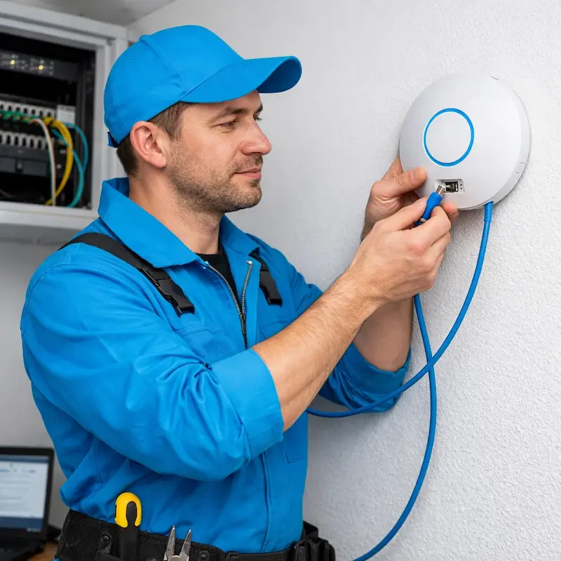 Подключение точки доступа в Аксае