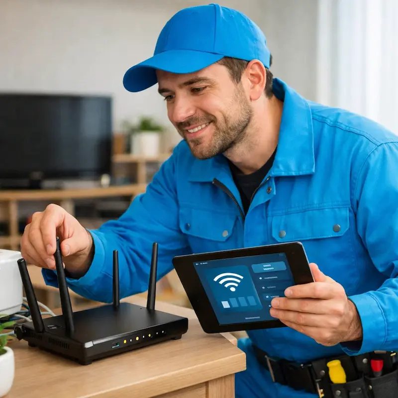 Настройка Wi-Fi для квартиры, дома и офиса в Аксае