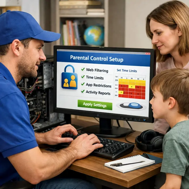 установка родительского контроля в Аксае