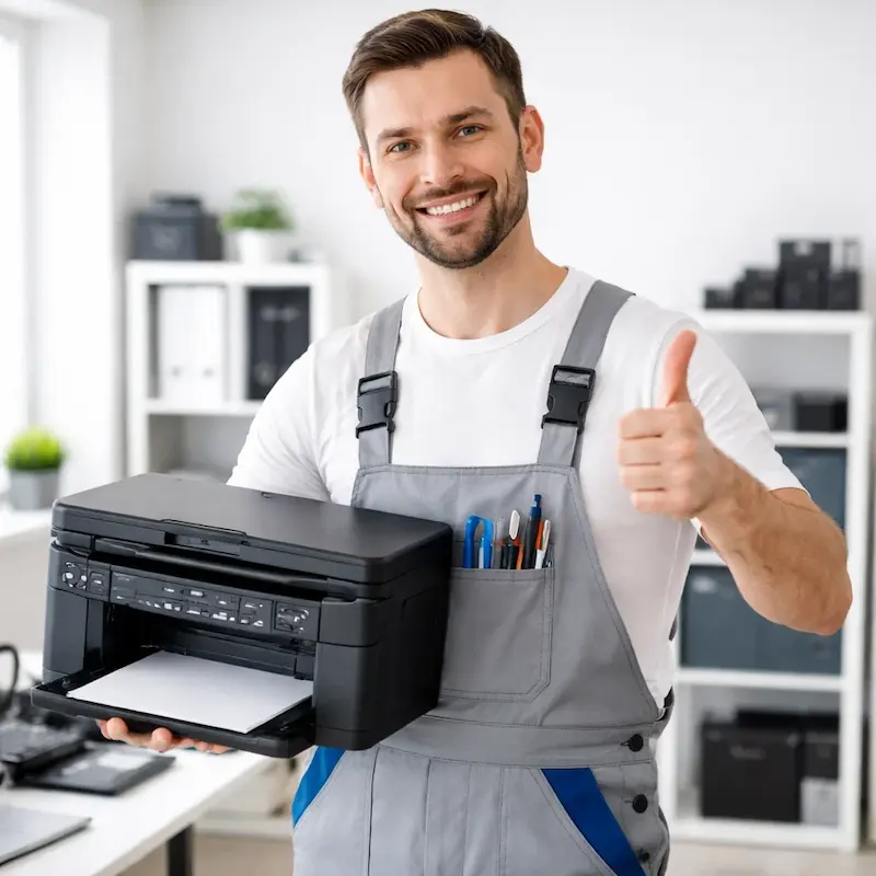 Установка и настройка принтера в Аксае