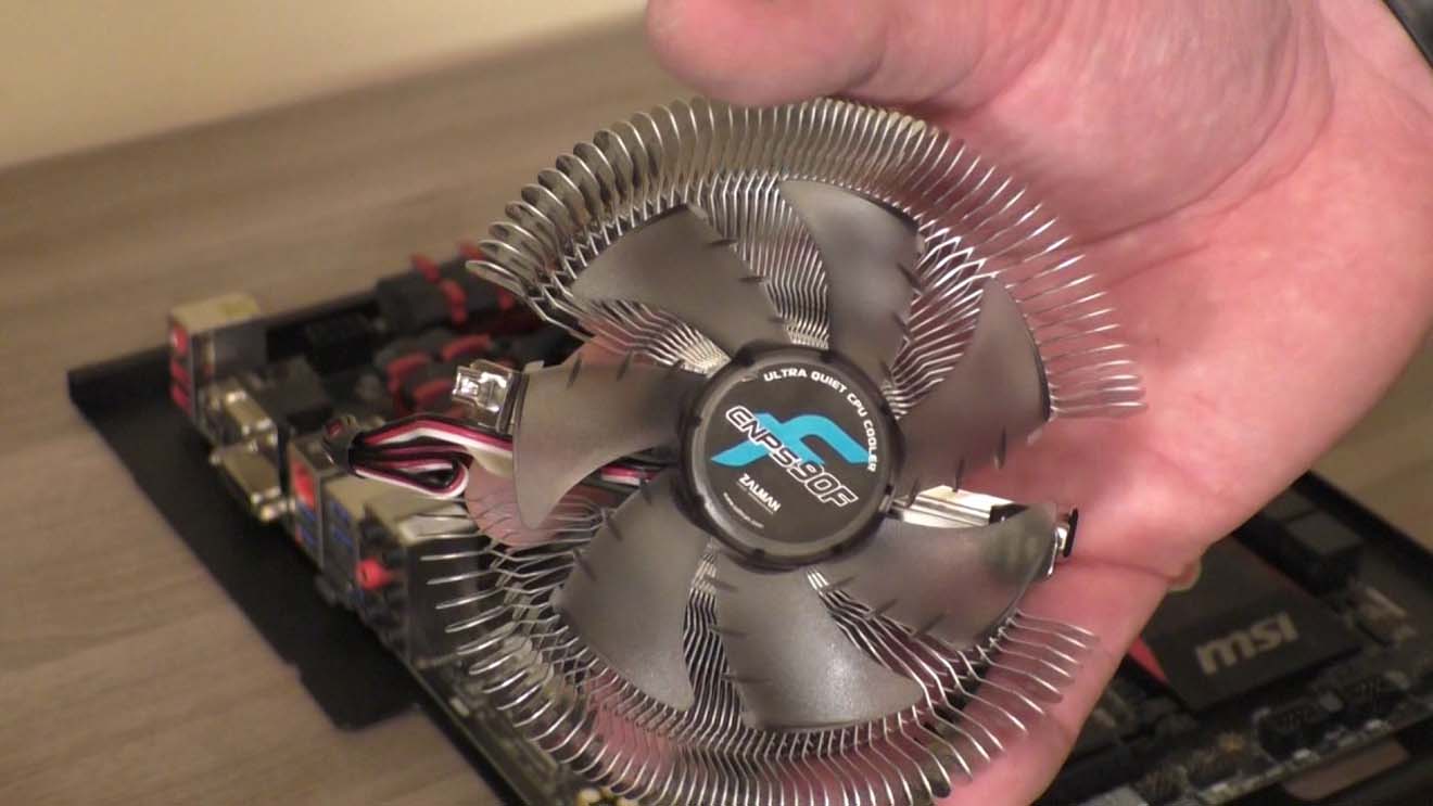 Замена вентилятора на компьютере в Аксае
