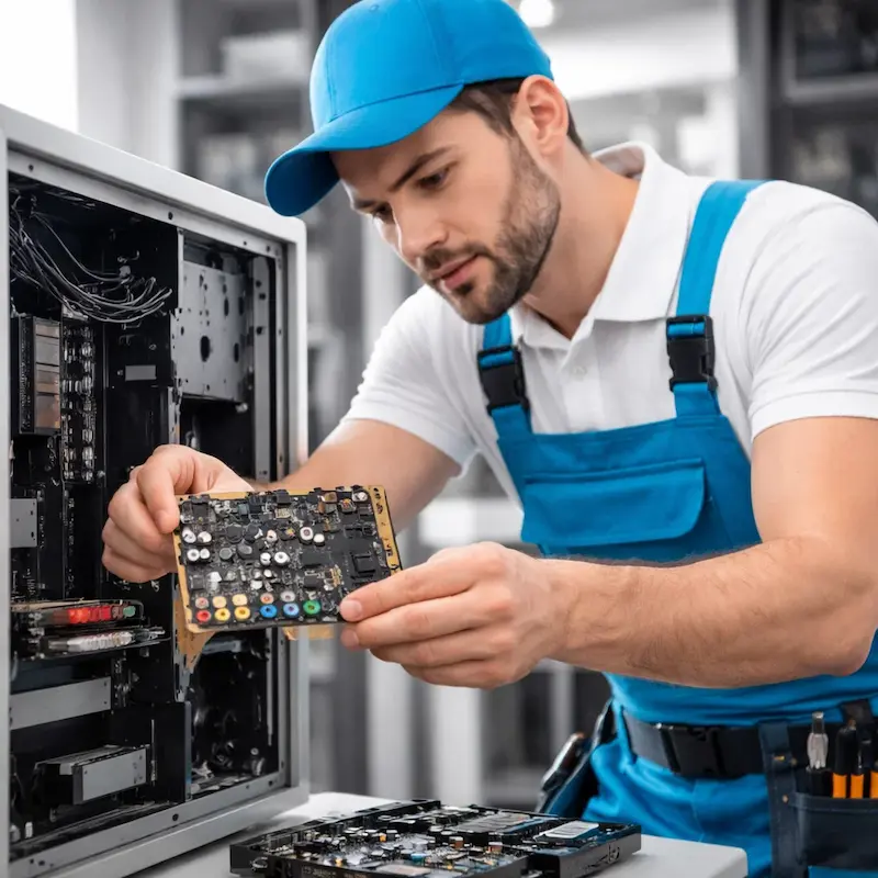 Замена звуковой карты на компьютере в Аксае