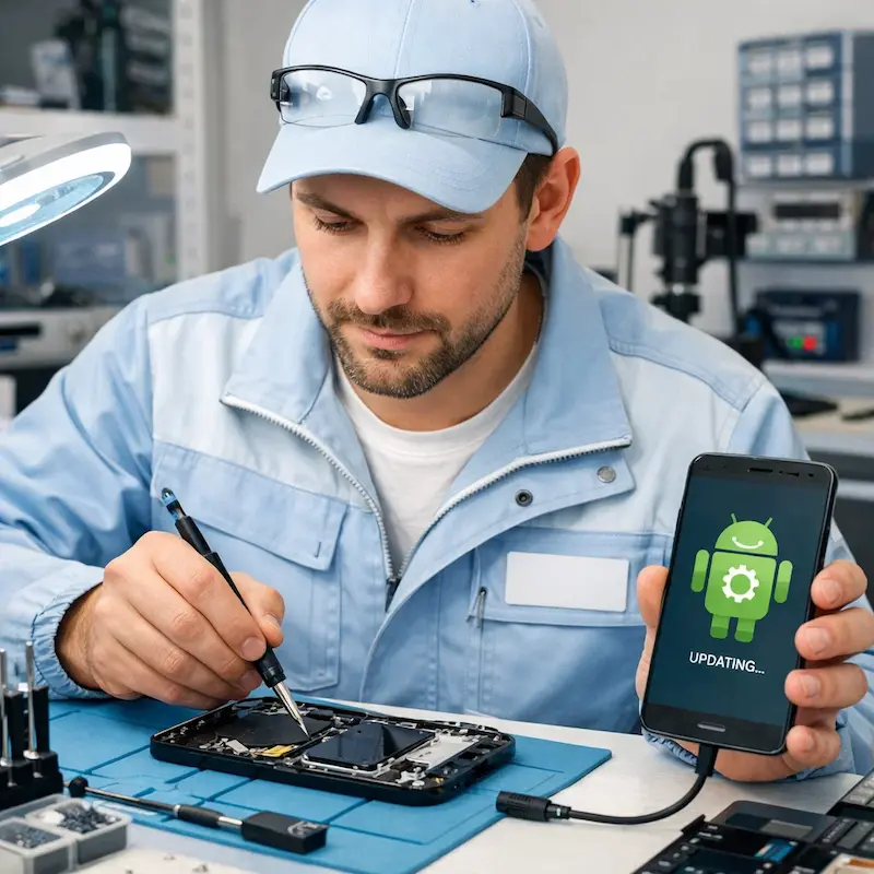 Настройка системы Android в Аксае
