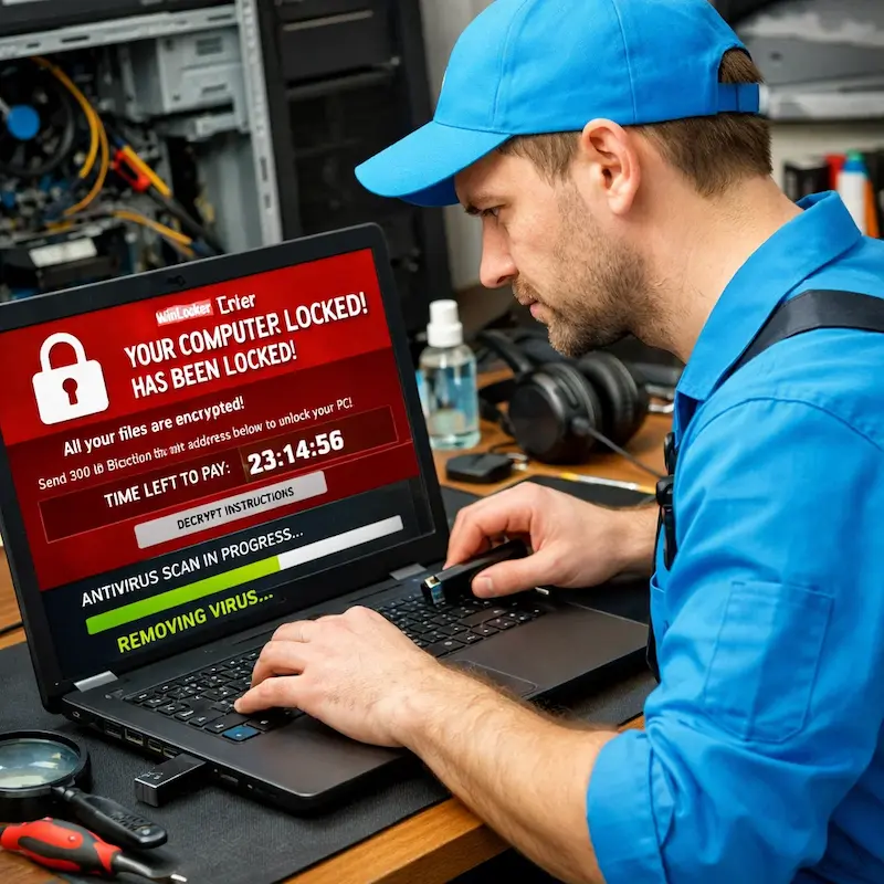 Удалить винлокер в Аксае